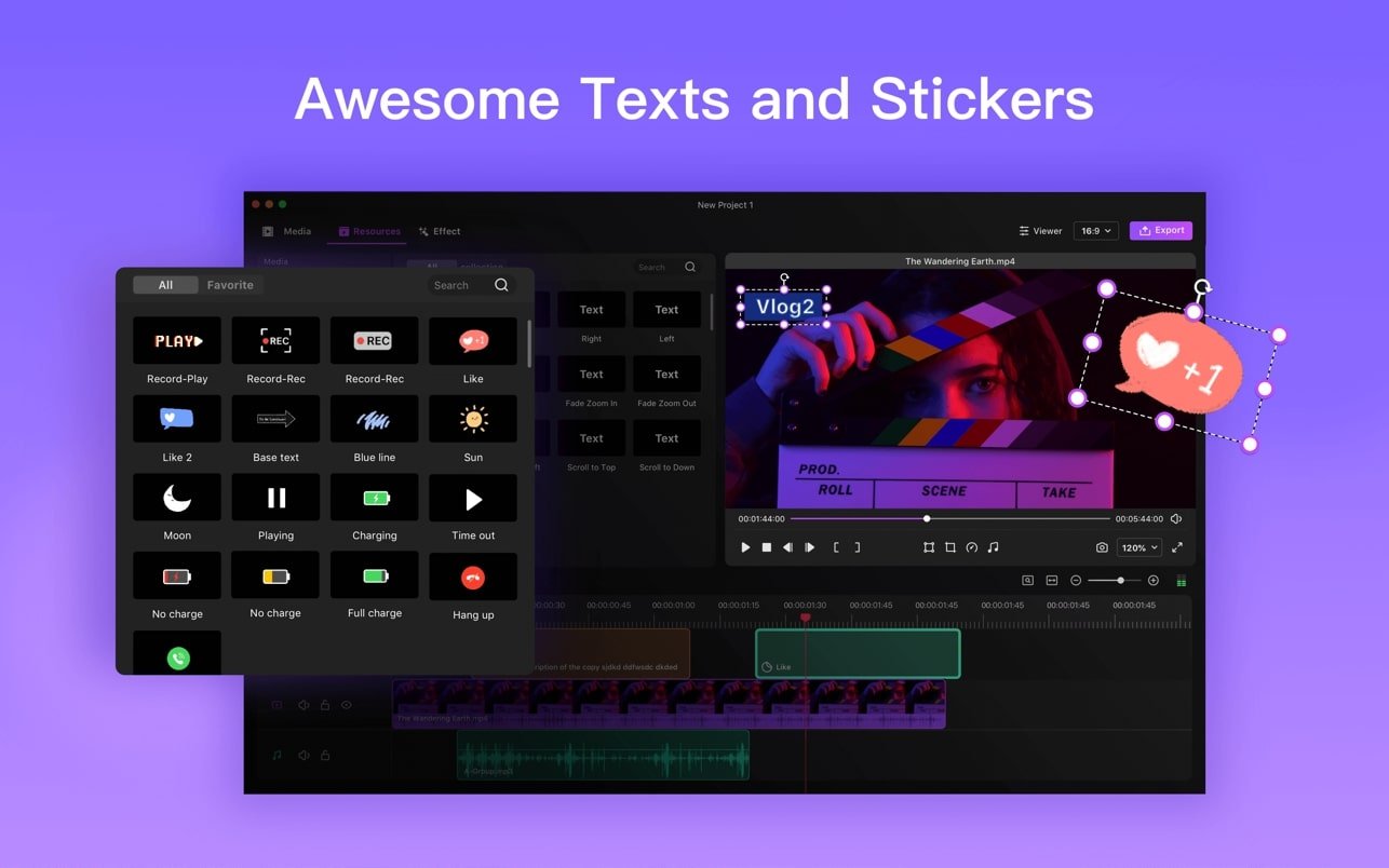 Filmage Editor screenshot 4